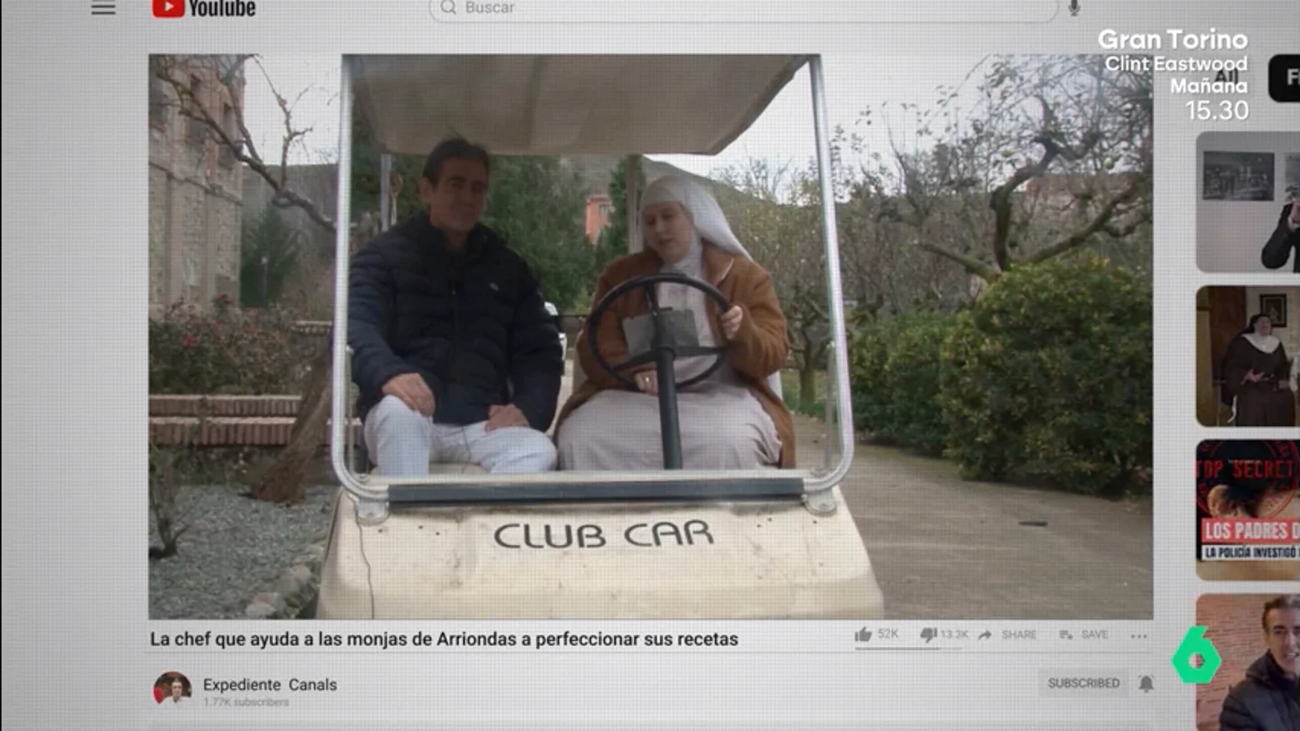 El carrito de golf de las monjas de Belorado El carrito de golf de las monjas de Belorado