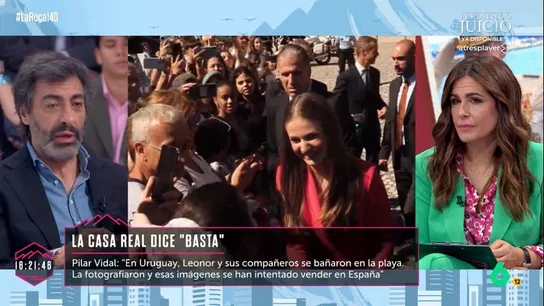 Nuria Roca, sobre las imágenes de Leonor: "No pueden comercializar con esas imágenes, es ilegal" Nuria Roca, sobre las imágenes de Leonor: "No pueden comercializar con esas imágenes, es ilegal"