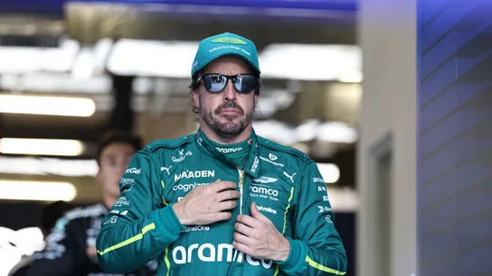 Fernando Alonso en el GP de China Fernando Alonso en el GP de China