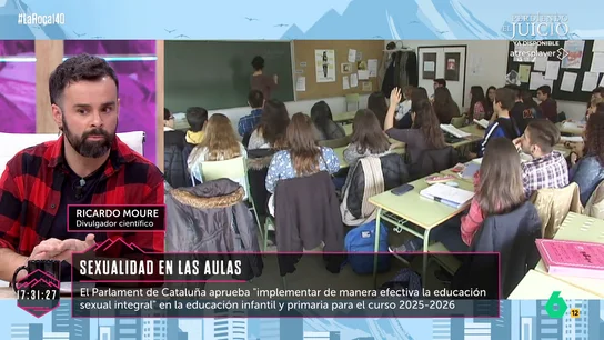 Ricardo Moure, sobre impartir clases de educación sexual a menores de seis años: "Se quiere trabajar en la prevención de abusos" Ricardo Moure, sobre impartir clases de educación sexual a menores de seis años: "Se quiere trabajar en la prevención de abusos"