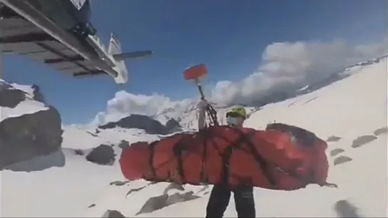 Rescate en una montaña Rescate en una montaña