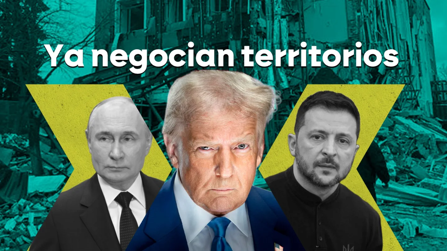 Trump rompe el último tabú por la paz: asegura que EEUU y Rusia negocian qué regiones de Ucrania pasarán a ser rusas Trump rompe el último tabú por la paz: asegura que EEUU y Rusia negocian qué regiones de Ucrania pasarán a ser rusas