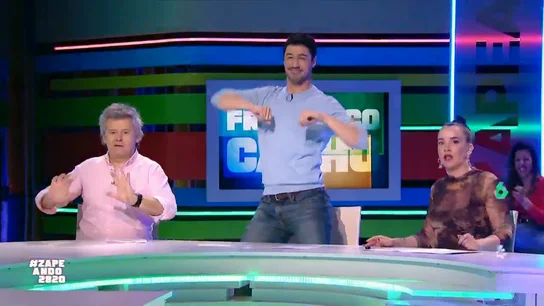 'Batucada' improvisada con Francisco Cacho para celebrar el dato de los embalses El dato más positivo del tren de borrascas que ha pasado por España en las últimas semanas es el del agua que ha llegado a los embalses, un auténtico "datazo" que Francisco Cacho celebra en Zapeando.