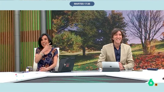 El dardo de Beatriz de Vicente ante el entusiasmo de Iñaki López: "Lleva hablando de las torrijas media hora" El chef Carlos Maldonado va a preparar en su sección unas deliciosas torrijas, algo que ha entusiasmado al presentador de Más Vale Tarde.