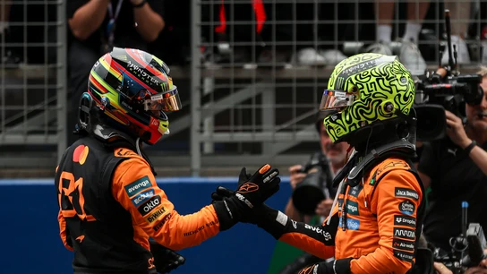 Lando Norris y Oscar Piastri Lando Norris y Oscar Piastri