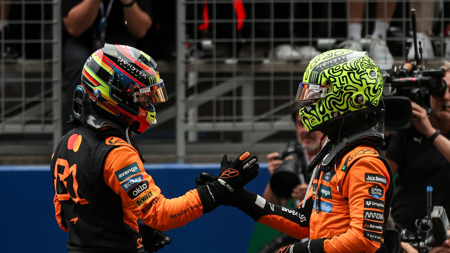 Lando Norris y Oscar Piastri Lando Norris y Oscar Piastri