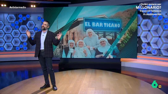 Dani Mateo propone a las monjas de Belorado "mezclar España con la Santa Sede" y llamar a su restaurante "El Bar ticano" Dani Mateo propone a las monjas de Belorado "mezclar España con la Santa Sede" y llamar a su restaurante "El Bar ticano"