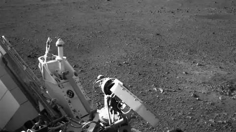 Imagen del rover Curiosity de la NASA en Marte Imagen del rover Curiosity de la NASA en Marte