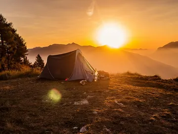 De acampada De acampada