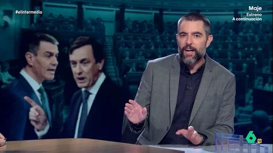 Dani Mateo, sobre el rifirrafe entre Sánchez y Rafa Hernando: "Es la versión pasivo agresiva del 'Hola, don Pepito. Hola, don José'" Dani Mateo, sobre el rifirrafe entre Sánchez y Rafa Hernando: "Es la versión pasivo agresiva del 'Hola, don Pepito. Hola, don José'"