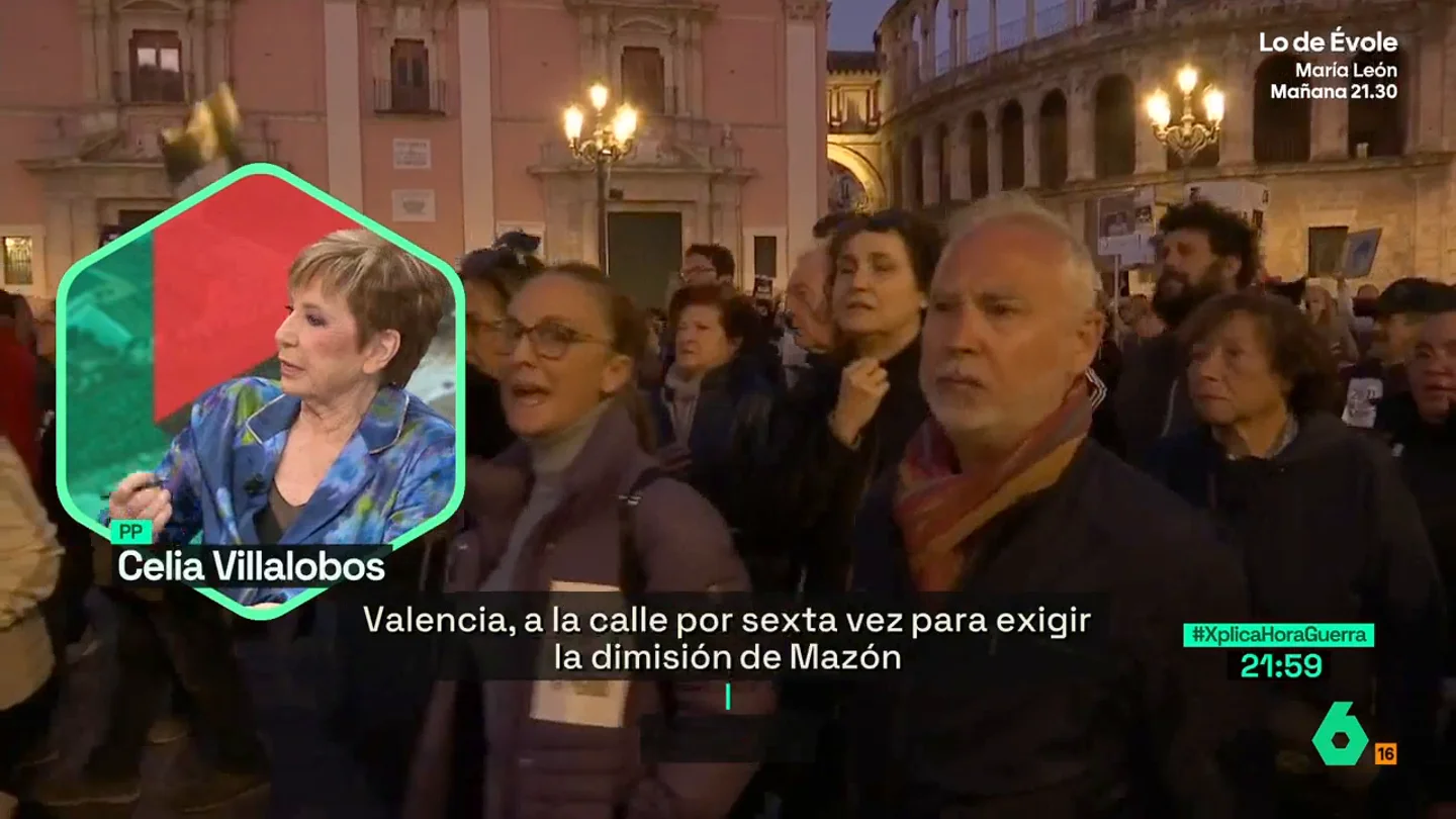Celia Villalobos sale en defensa de Mazón y responde a Montero: "Está el principio de la inocencia de cualquier persona humana..." Celia Villalobos sale en defensa de Mazón y responde a Montero: "Está el principio de la inocencia de cualquier persona humana..."