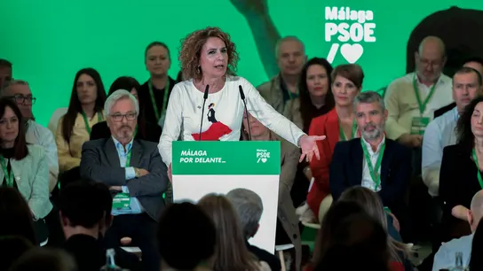 María Jesús Montero, en Málaga María Jesús Montero, en Málaga