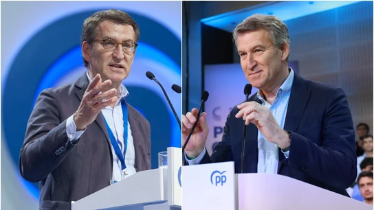 Alberto Núñez Feijóo, tres años como líder del PP Alberto Núñez Feijóo, tres años como líder del PP