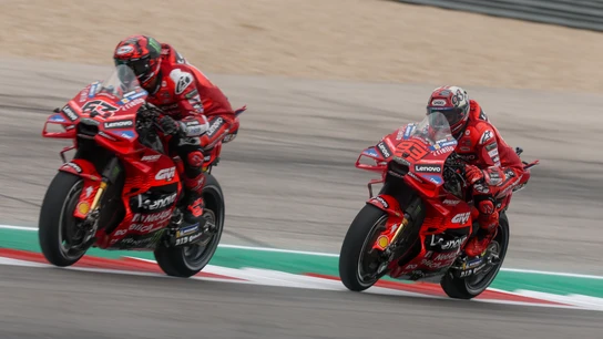 'Pecco' Bagnaia y Marc Márquez 'Pecco' Bagnaia y Marc Márquez