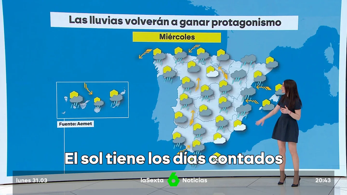 Una nueva borrasca pone rumbo a España Una nueva borrasca pone rumbo a España