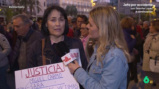 Toñi García, familiar de varios fallecidos en la DANA: "Que nos hablen ahora de presupuestos no me alivia. Quiero justicia" Toñi perdió a su marido y a su hija, y pide justicia para ellos. Como ha explicado a Andrea Ropero, nadie de la Generalitat Valenciana se ha puesto en contacto con ella en estos cinco meses.