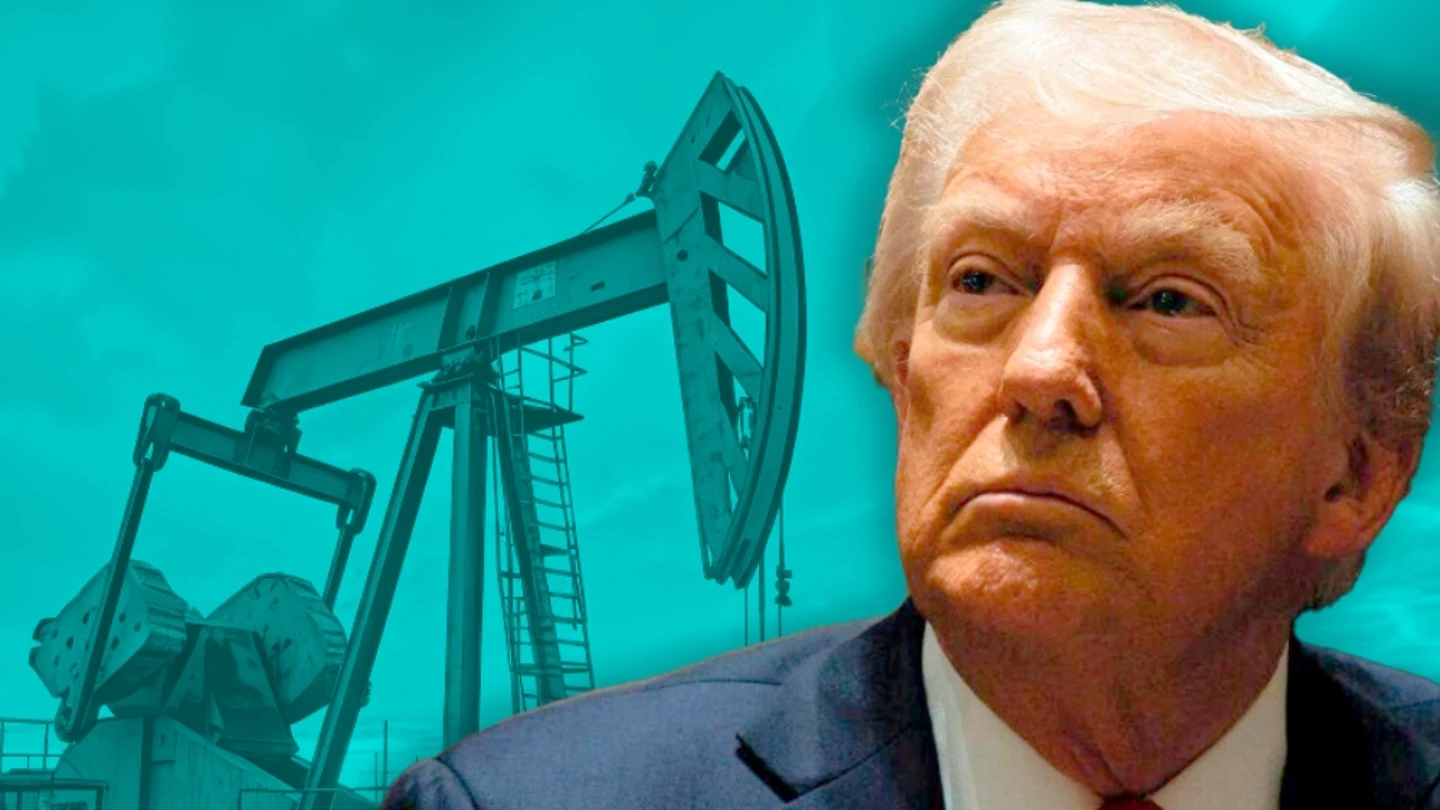 Donald Trump, con una planta petrolera Trump utiliza la geopolítica del petróleo para aislar a Venezuela