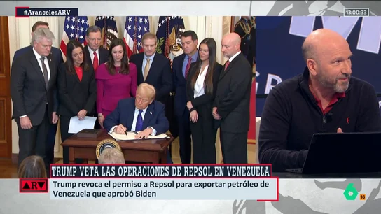 Óscar Vara, tras la decisión de Trump sobre Repsol: "Nos acercamos a un momento económico tremendo" Óscar Vara, tras la decisión de Trump sobre Repsol: "Nos acercamos a un momento económico tremendo"