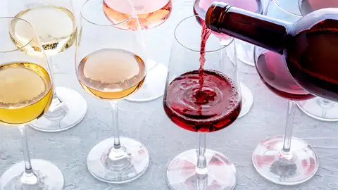 Diferentes tipos de vino Diferentes tipos de vino