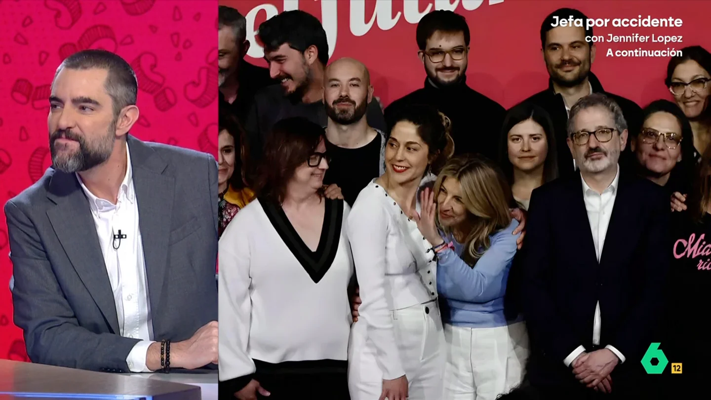 "¿Quién coño son Lara Hernández y Carlos Martín?": el concurso de Dani Mateo para conocer a los nuevos líderes de Sumar Lara Hernández y Carlos Martín se han convertido en los nuevos líderes de Sumar. Para ponerles cara y que no parezcan "dos solicitudes de amistad que dejas pendientes de Facebook", propone en este vídeo un 'juego' a Wyoming.