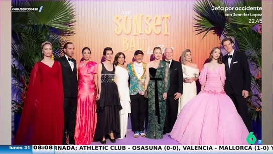 Con toques caribeños y sin Pierre Casiraghi ni Isabel Pantoja: así ha sido el Baile de la Rosa en Mónaco Baile de la rosa