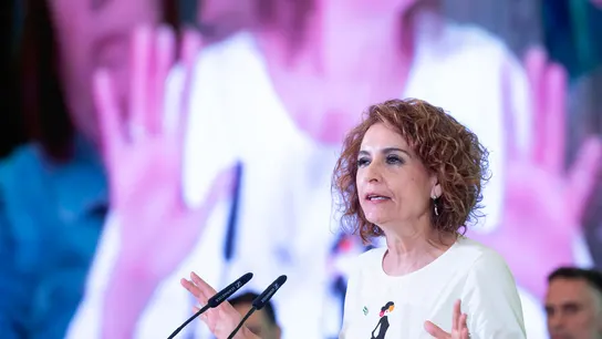 María Jesús Montero, en el congreso del PSOE de Málaga María Jesús Montero, en el congreso del PSOE de Málaga