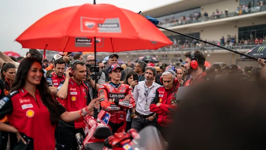 Marc Márquez, en Austin Marc Márquez, en Austin