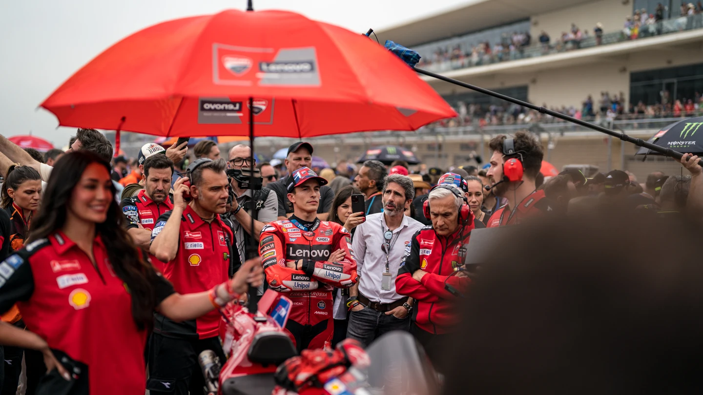 Marc Márquez, en Austin Marc Márquez, en Austin