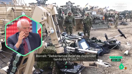 Josep Borrell en laSexta Xplica Josep Borrell en laSexta Xplica