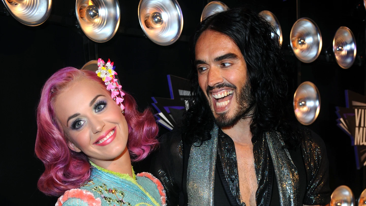 Katy Perry y su exmarido Russell Brand Katy Perry y su exmarido Russell Brand