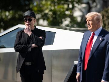 Elon Musk y Donald Trump, en una foto de archivo