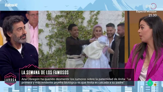 Juan del Val, sobre la prueba de ADN de Ana Obregón a Anita: "La encargaría, tampoco la haría ella" Juan del Val, sobre la prueba de ADN de Ana Obregón a Anita: "La encargaría, tampoco la haría ella"