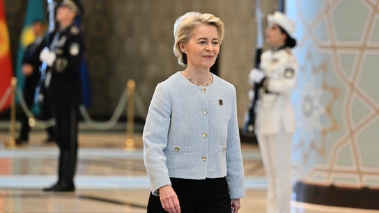 La presidenta de la Comisión Europea (CE), Ursula Von der Leyen, en una imagen de archivo. La presidenta de la Comisión Europea (CE), Ursula Von der Leyen, en una imagen de archivo.