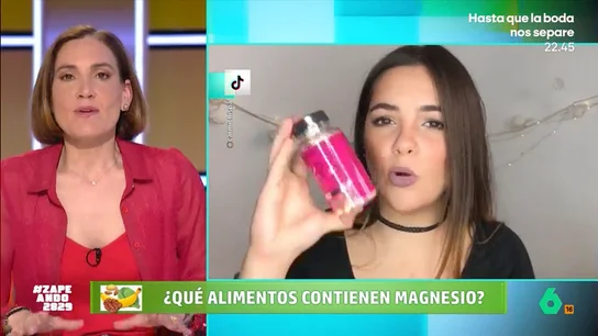 ¿Qué alimentos tienen magnesio? Boticaria García desvela qué debemos comer para aumentar la ingesta de este mineral Este mineral participa en más de 300 reacciones bioquímicas esenciales. La farmacéutica explica que los expertos recomiendan una ingesta diaria de 420 mg para hombres y 320 mg para mujeres de magnesio.