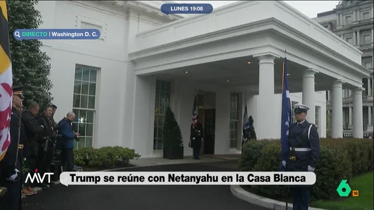 Cristina Pardo, sobre la reunión de Trump y Netanyahu: "De delincuente a delincuente" Cristina Pardo, sobre la reunión de Trump y Netanyahu: "De delincuente a delincuente"