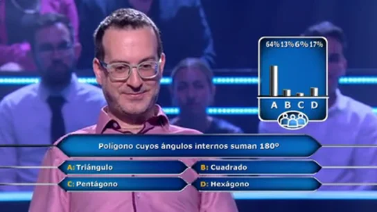 Entra "en barrena" en la tercera pregunta de ¿Quién quiere ser millonario? y gasta su primer comodín Entra "en barrena" en la tercera pregunta de ¿Quién quiere ser millonario? y gasta su primer comodín