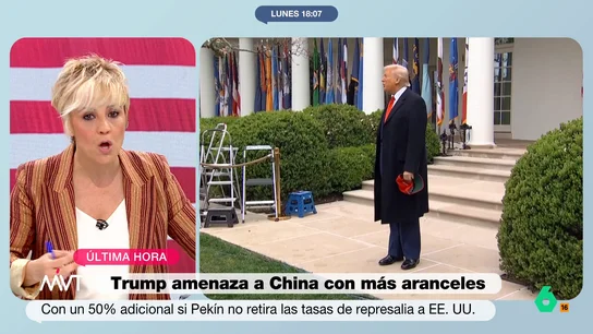 Cristina Pardo estalla tras oír a Trump calificar una pregunta de "estúpida": "Es intolerable, de un soberbio que pa' qué" ¿Hay algún límite de 'jornadas negras' en la bolsa para Trump? Los periodistas trasladan esta pregunta a Donald Trump, que la tilda de "estúpida". La rotunda respuesta de Cristina Pardo, en este vídeo.