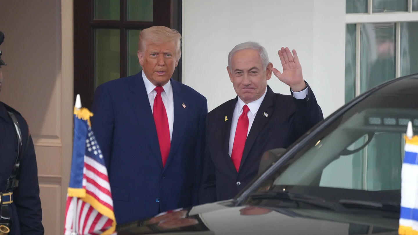 Donald Trump y Benjamin Netanyahu, durante su reunión el 7 de abril de 2025 Donald Trump y Benjamin Netanyahu, durante su reunión el 7 de abril de 2025