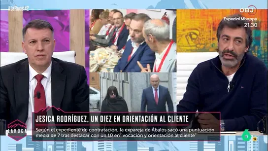 LA ROCA: Juan del Val, bromea con el 'apodo' de la expereja de Ábalos en Tragsa: "Me encanta lo de la sobrina, me tengo que quedar con eso porque lo demás es una pena muy triste" LA ROCA: Juan del Val, bromea con el 'apodo' de la expereja de Ábalos en Tragsa: "Me encanta lo de la sobrina, me tengo que quedar con eso porque lo demás es una pena muy triste"