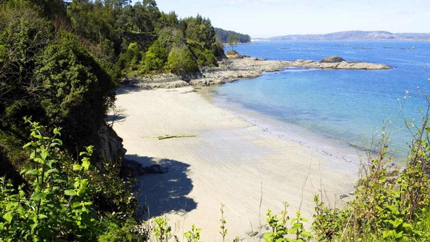 Playa de Morazón, en Galicia Playa de Morazón, en Galicia