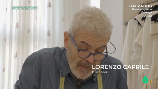 Lorenzo Caprile analiza la calidad de un producto de Shein: "Me parece milagroso que esto cueste 70 euros"