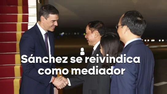 Sánchez apuesta por un giro europeo hacia Pekín y se postula como mediador entre China y la UE Sánchez apuesta por un giro europeo hacia Pekín y se postula como mediador entre China y la UE