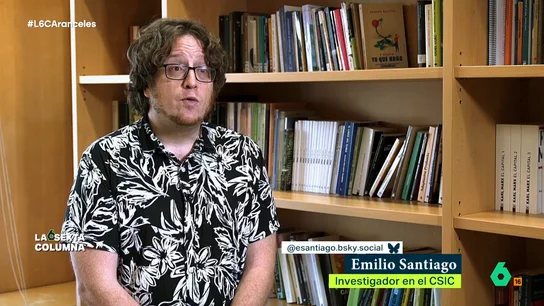 "El neoliberalismo era un zombi desde 2008 y murió el 2 de abril de 2025": un investigador del CSIC, sobre los aranceles de Trump "La guerra arancelaria que ha desatado Trump supone la defunción del neoliberalismo", afirma rotundo Emilio Santiago en este vídeo donde laSexta Columna analiza el regreso a los 80 que pretende Trump con su política comercial.