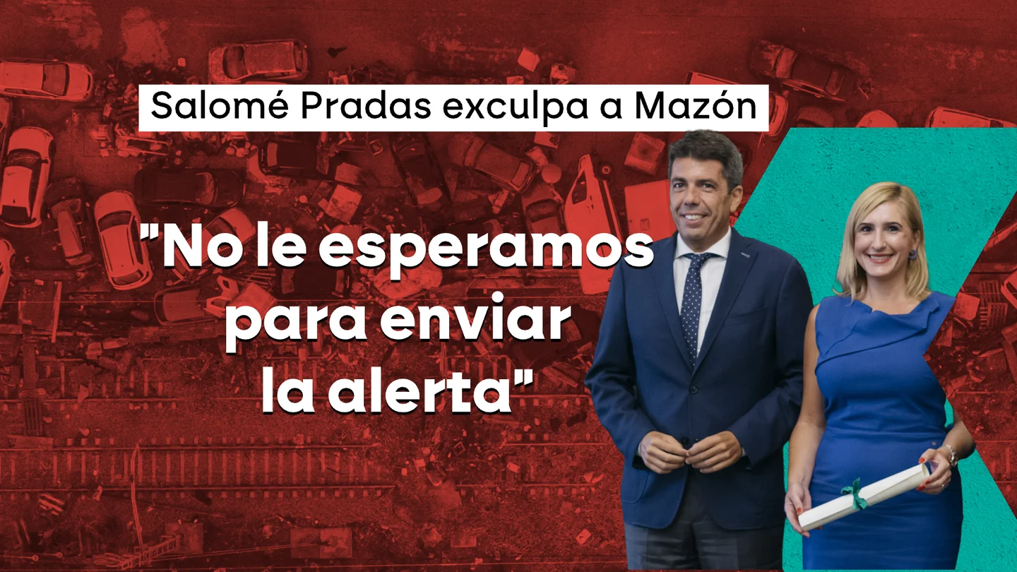 Pradas exculpa a Mazón de la responsabilidad de mandar tarde la alerta del día de la DANA y echa las culpas a los técnicos Pradas exculpa a Mazón de la responsabilidad de mandar tarde la alerta del día de la DANA y echa las culpas a los técnicos