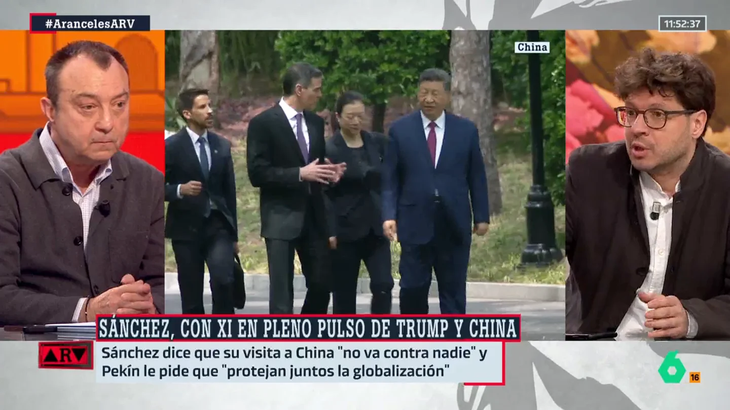 La reflexión de Fernando Berlín sobre el viaje de Sánchez a China: "Le viene bien a la UE" La reflexión de Fernando Berlín sobre el viaje de Sánchez a China: "Le viene bien a la UE"