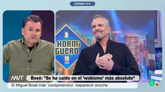 Iñaki López, sobre Miguel Bosé Iñaki López, sobre Miguel Bosé