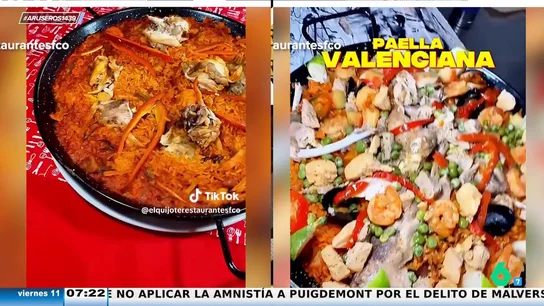 Preparan una paella y reciben "amenazas de cadena perpetua gastronómica española": "Hemos renovado la receta" Preparan una paella y reciben "amenazas de cadena perpetua gastronómica española": "Hemos renovado la receta"