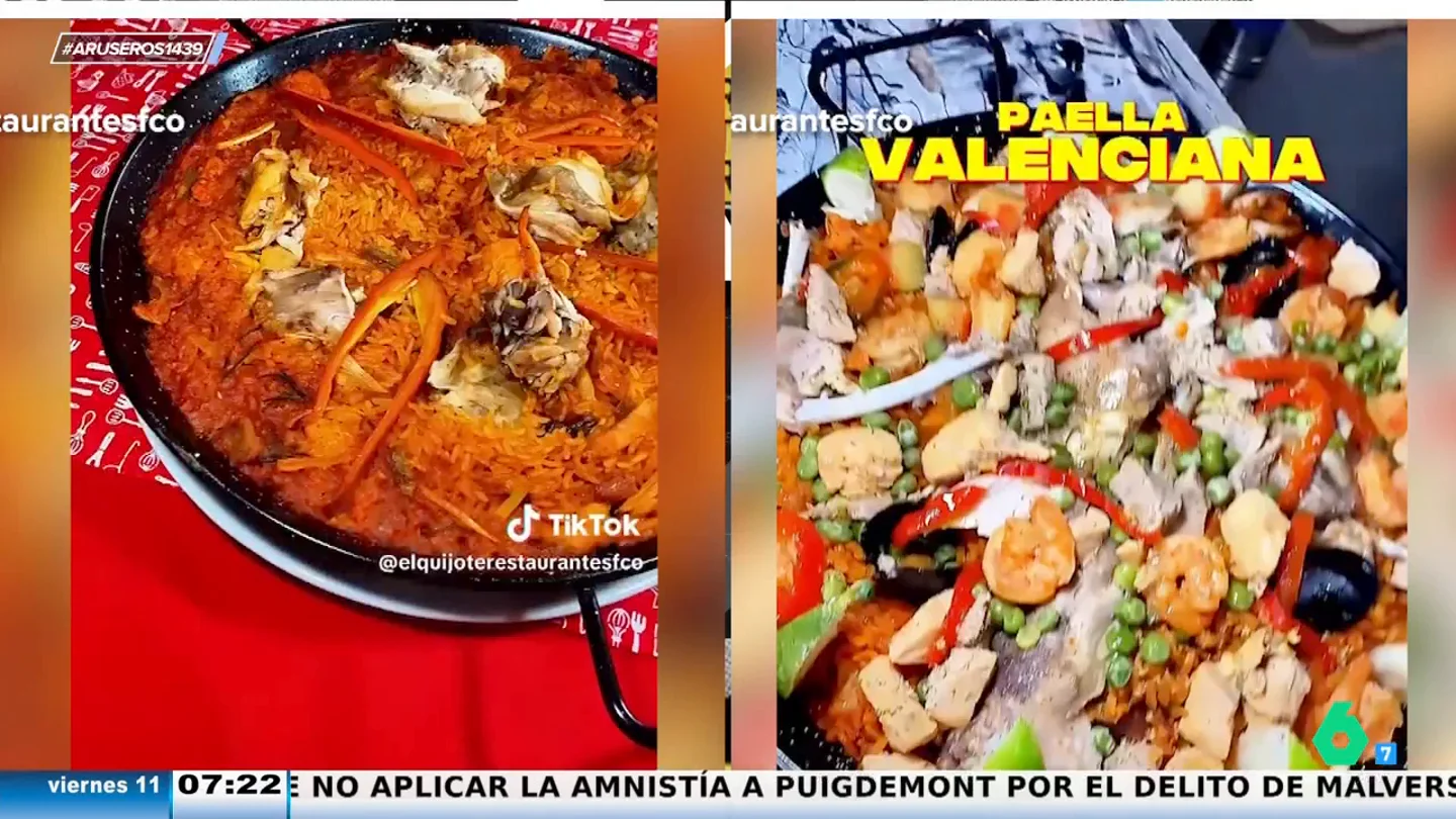 Preparan una paella y reciben "amenazas de cadena perpetua gastronómica española": "Hemos renovado la receta" Preparan una paella y reciben "amenazas de cadena perpetua gastronómica española": "Hemos renovado la receta"