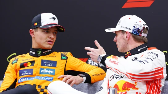 Lando Norris y Max Verstappen Lando Norris y Max Verstappen