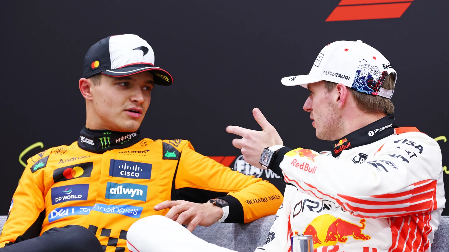 Lando Norris y Max Verstappen Lando Norris y Max Verstappen